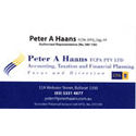 Peter A Haans